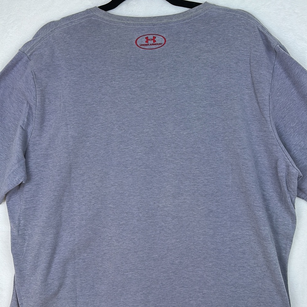 Under Armour Men’s Short Sleeve T-shirt Blue Size XLarge - Picture 6 of 8
